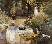 Claude Monet Luncheon oil painting artist